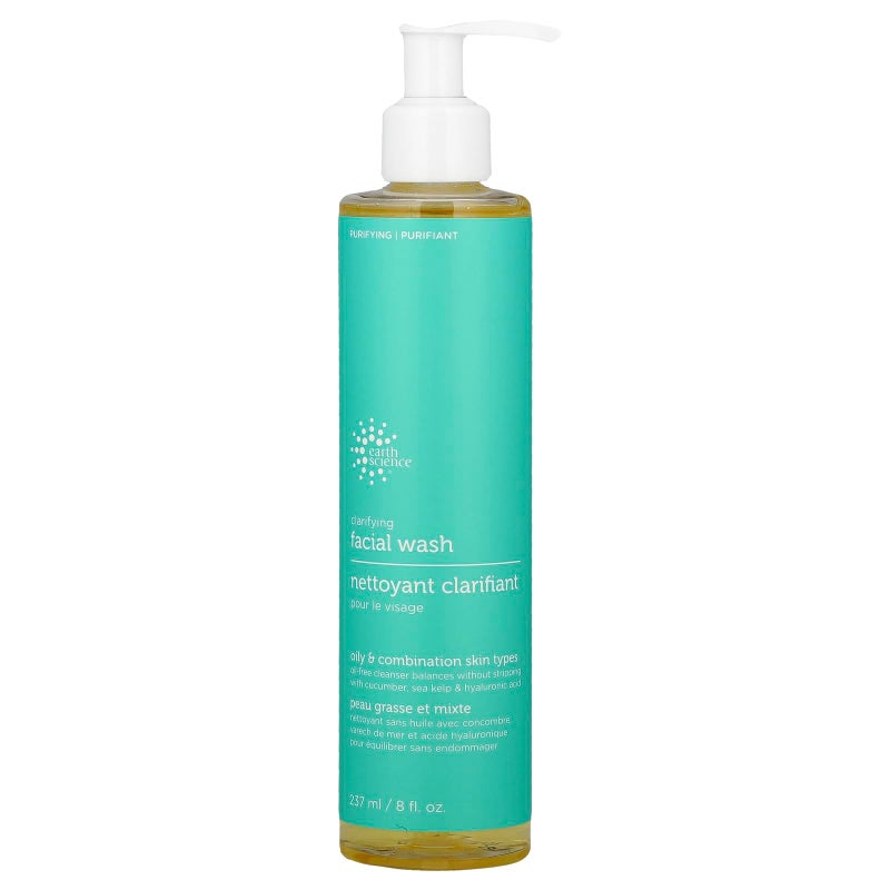 Earth Science: Clarifying Facial Wash, 8 oz (2 pack) - Image 1