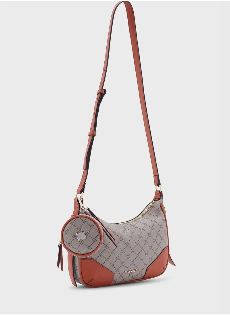 NINE WEST Brooklyn Crossbody Zip Bag