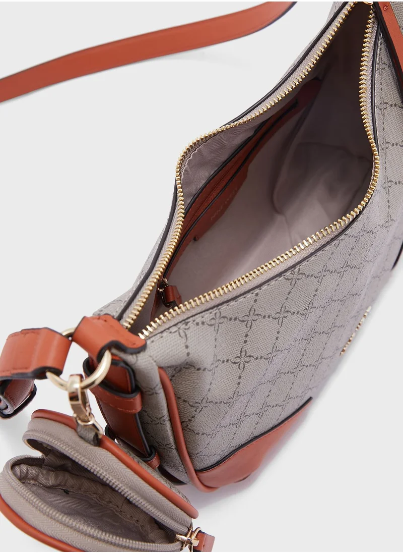 NINE WEST Brooklyn Crossbody Zip Bag