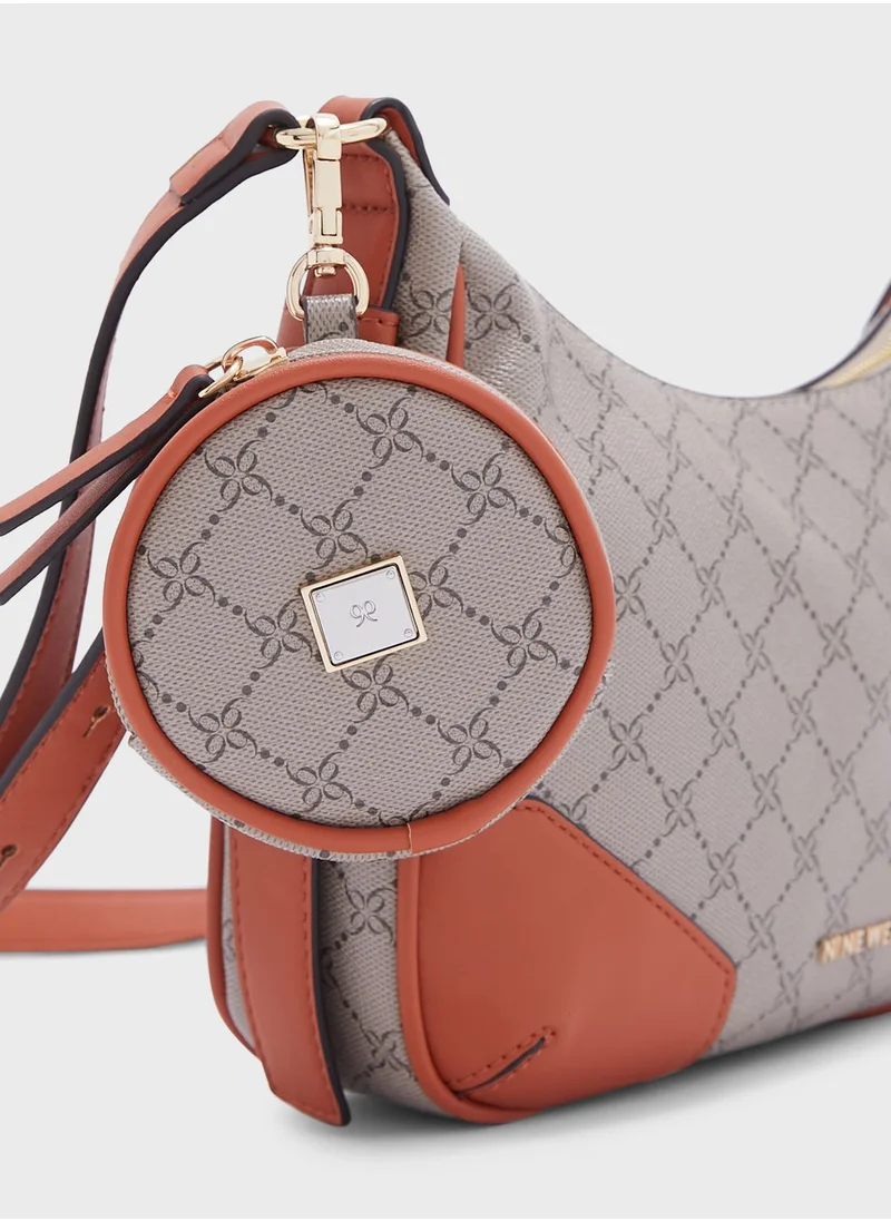 NINE WEST Brooklyn Crossbody Zip Bag