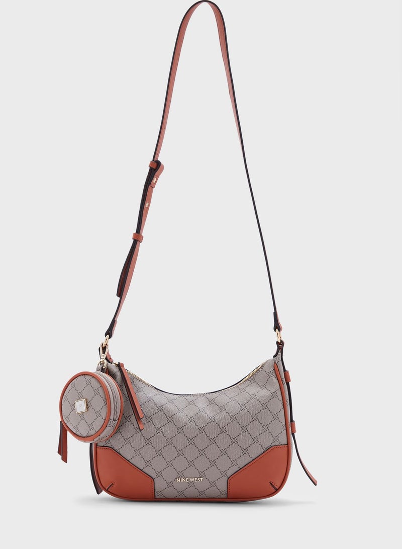 NINE WEST Brooklyn Crossbody Zip Bag  - Image 1