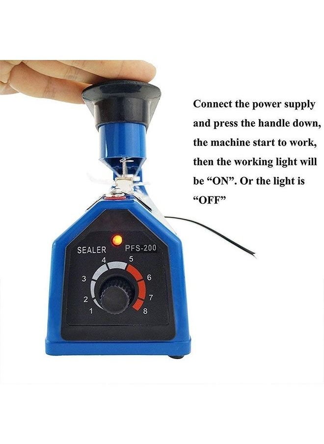 Generic Manuel Hand Impulse Heat Sealer Packing Machine Kitchen Seal Package poly 8/20cm 300w - 1389  - Image 4