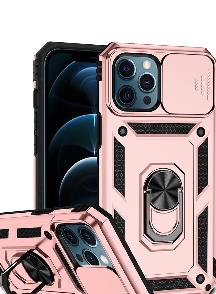 Loquat Suitable For IPhone Ring Holder Push Window Phone Case - Image 2