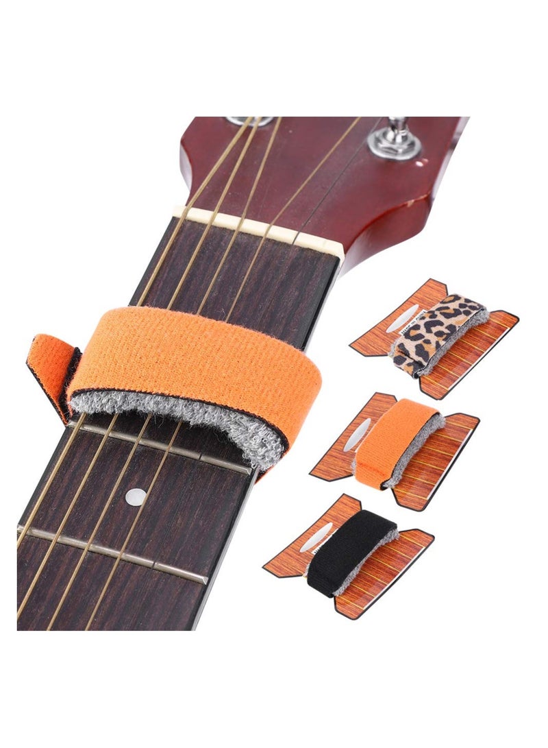 Guitar Base String Mute Electric Bass Guitar Dampener Guitar Strings Muter Guitar Mute String Dampener for Eliminating Noise 20cm (3 Pcs) - Image 2