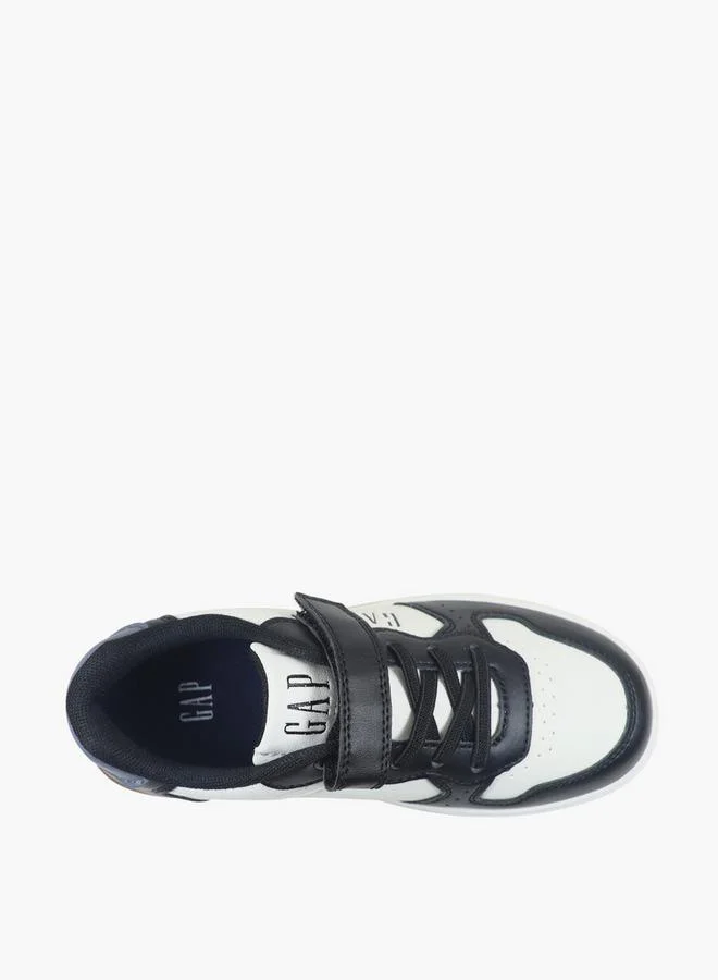 Gap WHITE Boys Chicago Hook & Loop Ankle Sneakers for Men | Best Price UAE