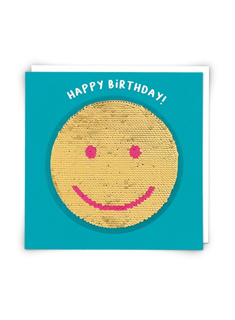 Redback Cards Smiley Birthday Greeting Card