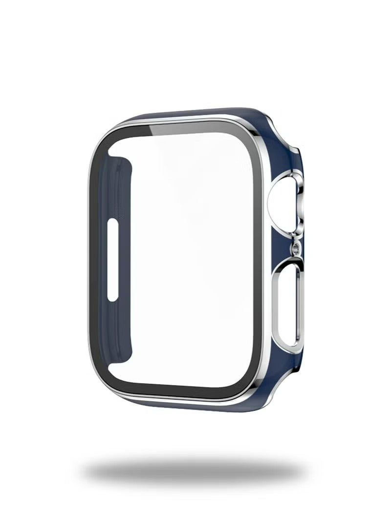 Apple Watch Series 9/8/7 45mm Case with Screen Protector, Overall Protective Cover, Built-in Tempered Glass Film High Sensitivity, Anti-Drop Anti-Scratch iWatch Accessories - Image 1