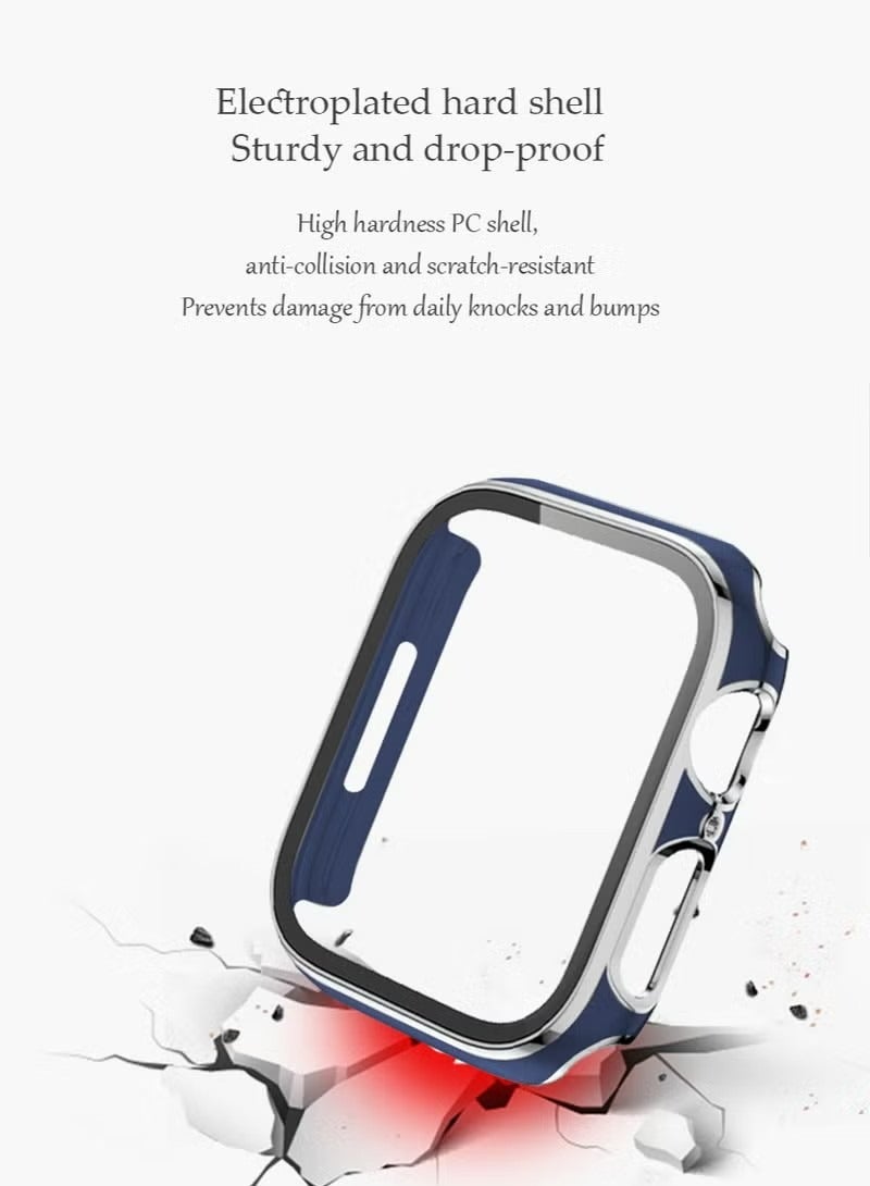 Apple Watch Series 9/8/7 45mm Case with Screen Protector, Overall Protective Cover, Built-in Tempered Glass Film High Sensitivity, Anti-Drop Anti-Scratch iWatch Accessories - Image 5