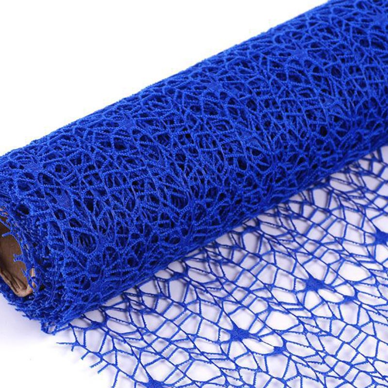 Kindergarten DIY roll Bright Color Jacquard Net Handmade Net Yarn Charm Door Curtain Background Layout Mesh Pendant Flower Packaging Craft ( ) - Image 2