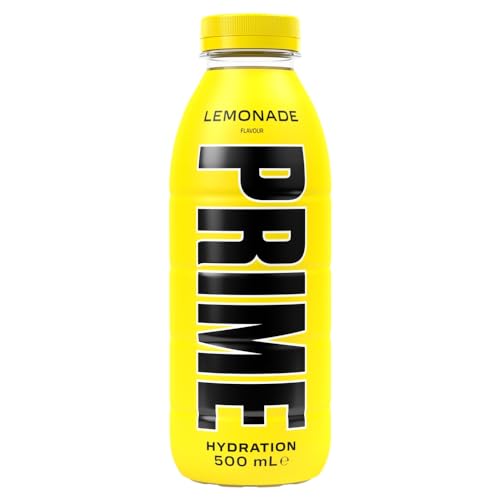PRIME HYDRATION Lemonade Hydration Drink,16.9 Fl Oz,500 Ml - Image 1
