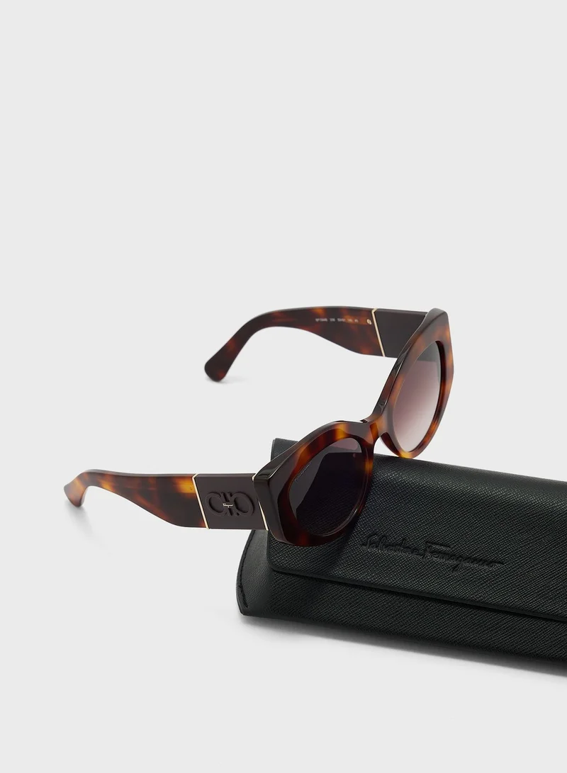 FERRAGAMO Butterfly Shape Sunglasses