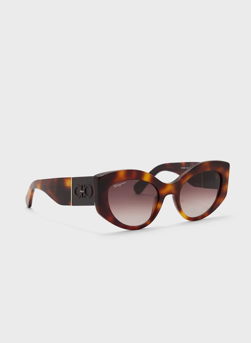 FERRAGAMO Butterfly Shape Sunglasses