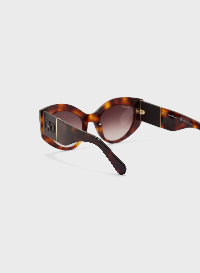 FERRAGAMO Butterfly Shape Sunglasses