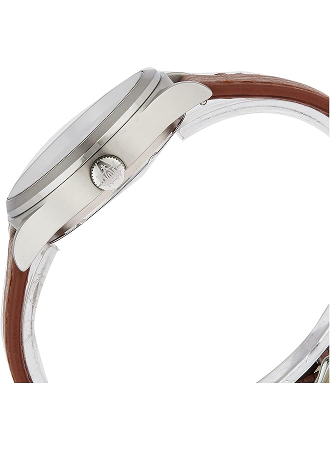 تيميكس ساعة واتربري التقليدية بعلبة من الفولاذ المقاوم للصدأ مقاس 39 مم - Image 3