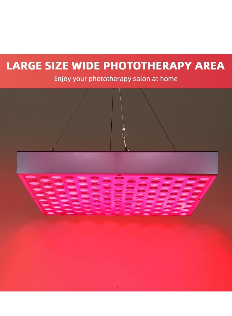 Furtey Red Light Therapy Lamp 45W Beauty Lamp Led Panel Lamp with Bracket Suitable for Body Facial Skin Beauty - Image 5