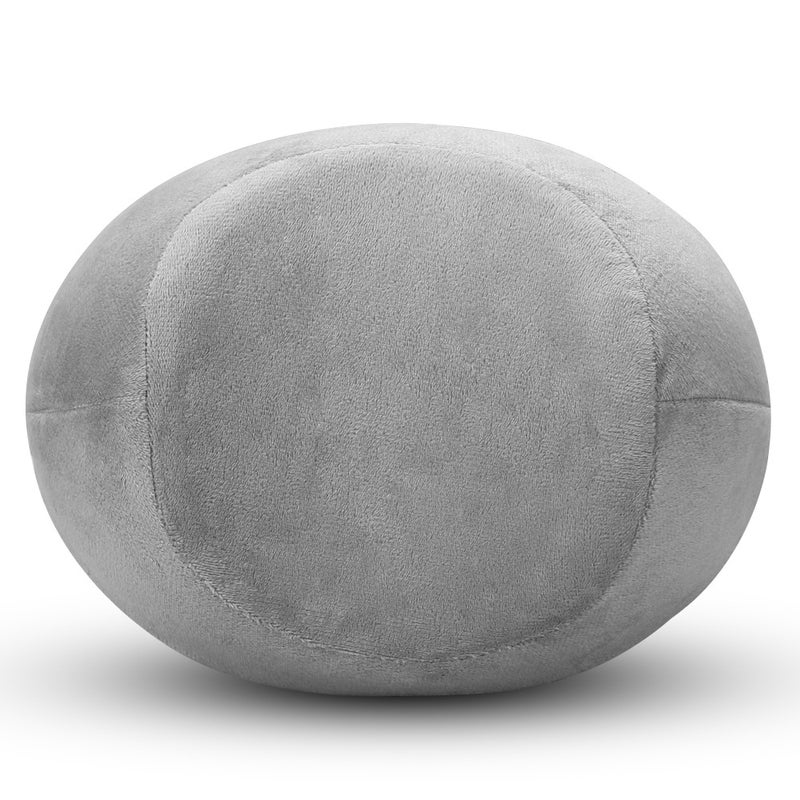Memory Foam Orthopedic Leg Pillow Rugby gray flannel