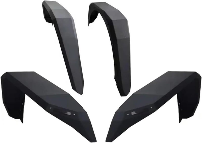 DEMULAX 4Pcs Car Wheel Eyebrow Arch Trim for Jeep Wrangler JL - Image 1