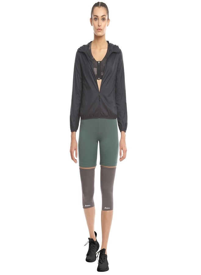 رومسونز دعامة ضغط للركبة من رومسونز، مناسبة للرياضات مثل الجري وركوب الدراجات والركض والتمارين الرياضية، لتخفيف آلام الركبة للرجال والنساء | سهلة الارتداء وقابلة للتمدد - مقاس صغير - Image 2