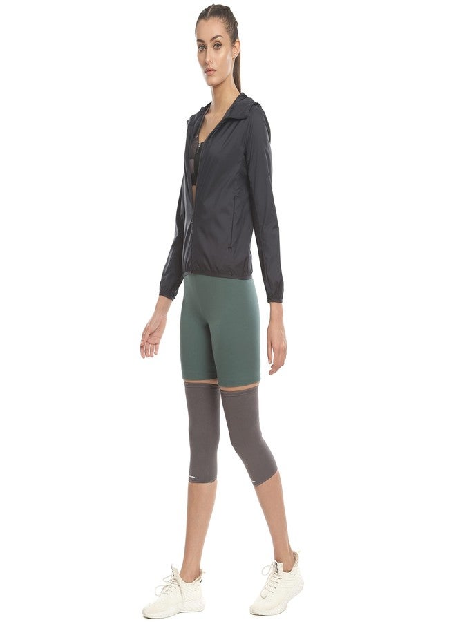 رومسونز دعامة ضغط للركبة من رومسونز، مناسبة للرياضات مثل الجري وركوب الدراجات والركض والتمارين الرياضية، لتخفيف آلام الركبة للرجال والنساء | سهلة الارتداء وقابلة للتمدد - مقاس صغير - Image 4