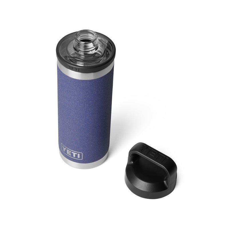 YETI Rambler 18 oz Bottle, Vacuum Insulated, Stainless Steel with Chug Cap, Moon Dust - Image 3