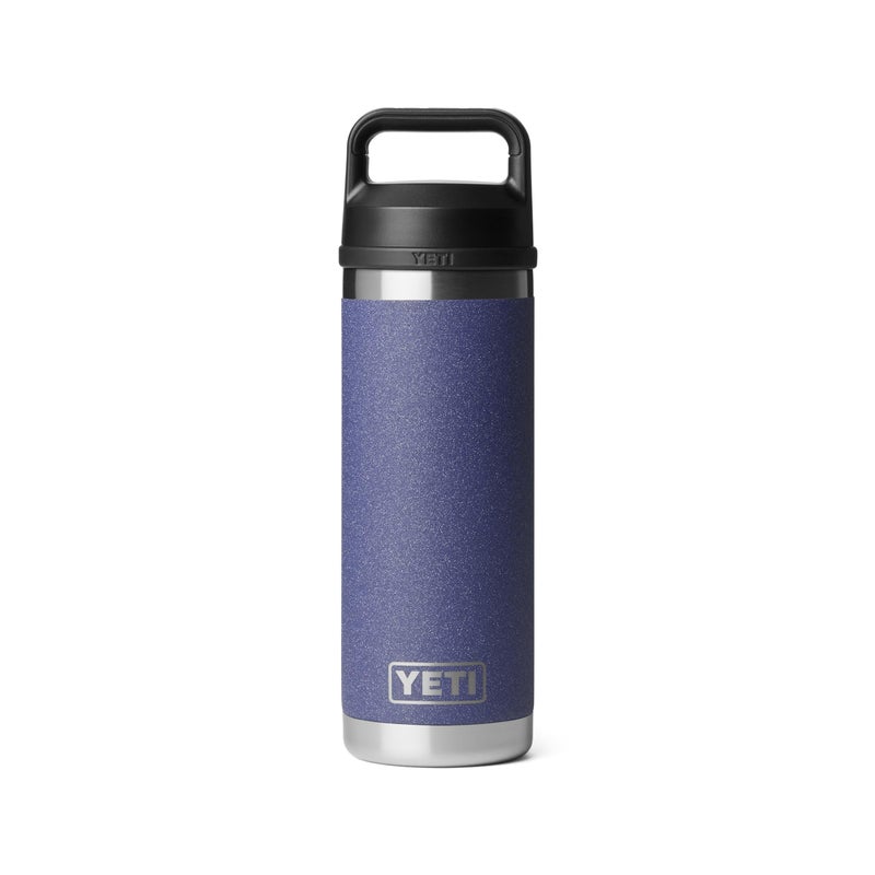 YETI Rambler 18 oz Bottle, Vacuum Insulated, Stainless Steel with Chug Cap, Moon Dust - Image 1