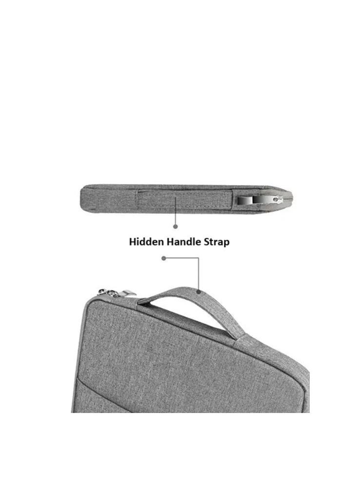 Generic - 15.6 Inch Laptop Sleeve for 16 Inch New MacBook Pro 14 Inch MacBook Pro, 14 15.6 Inch Notebook Ultrabook Computer Protective Cover Bag Shockproof Water Resistant Carrying Case, Grey - Image 1