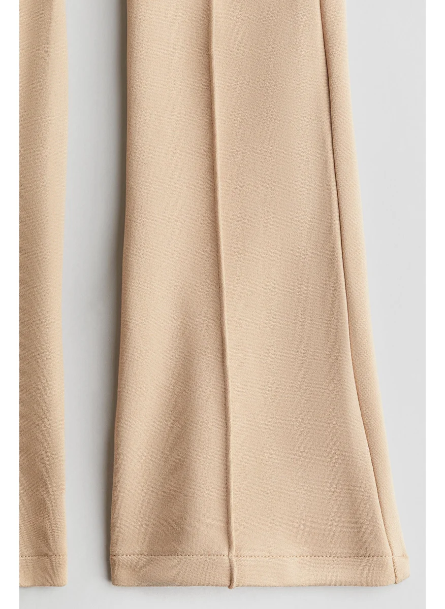 H&M Flared Ponte Di Roma Leggings