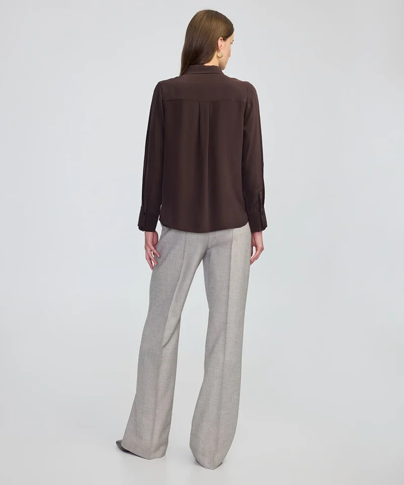 Ipekyol  Silk Shirt with Pintucks for Women | Best Price UAE