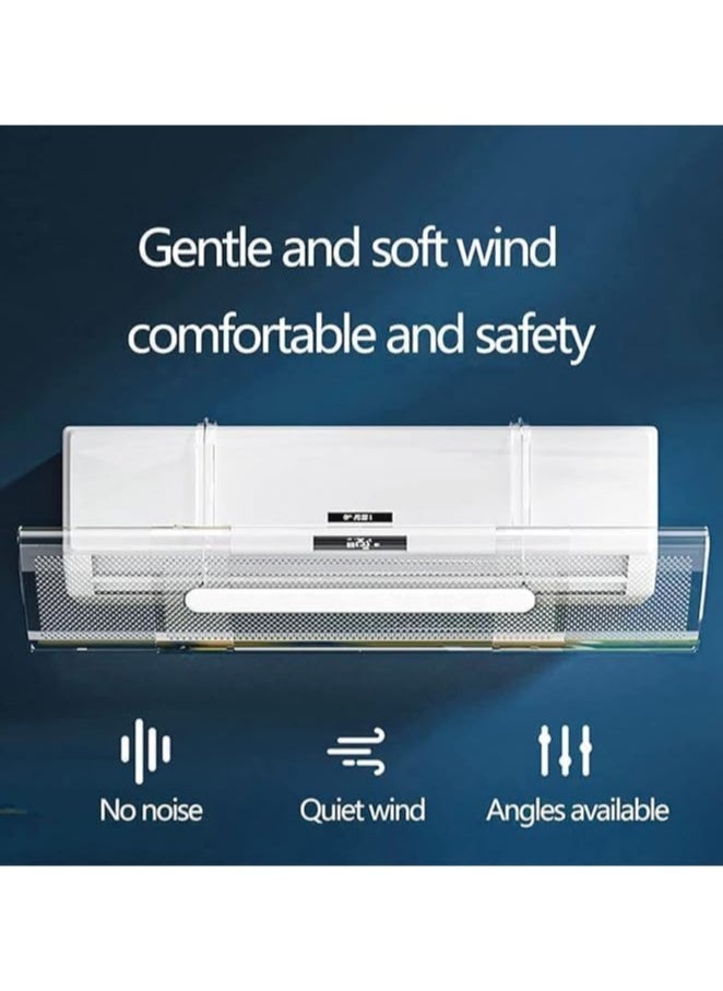 Generic - Ac Deflector Air Conditioning Adjustable Anti Cold Baffle, Deflector, Manual Adjustment of Air Conditioning Wind Direction, Used in Living Room, Offices - Image 1
