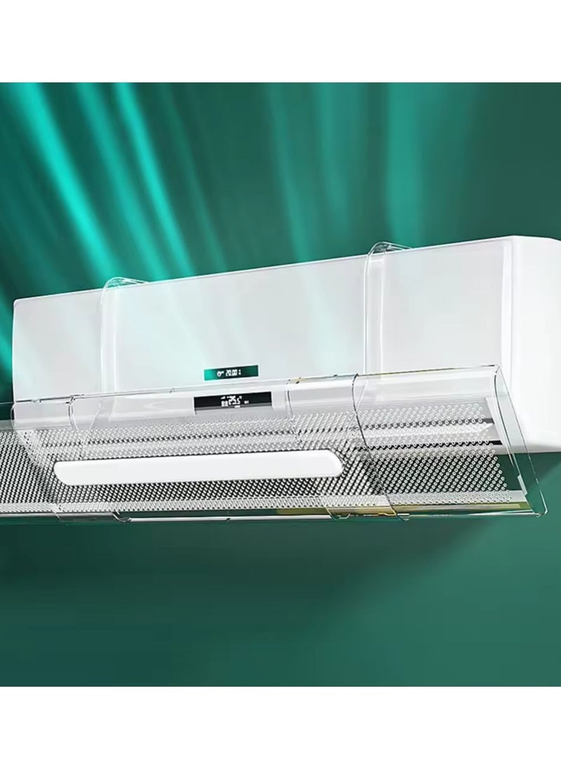 Generic - Ac Deflector Air Conditioning Adjustable Anti Cold Baffle, Deflector, Manual Adjustment of Air Conditioning Wind Direction, Used in Living Room, Offices - Image 1