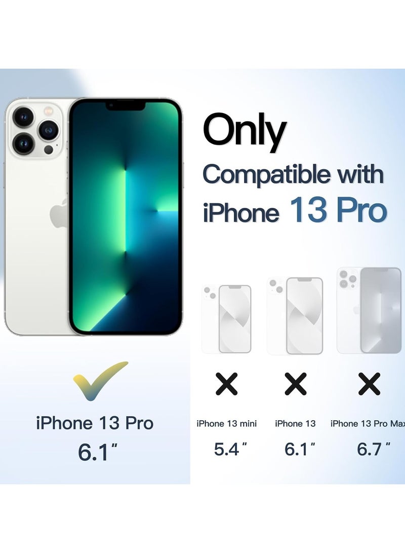 أكاليكس جراب سيليكون متوافق مع iPhone 13 Pro، طبقة سيليكون سائلة رفيعة من المطاط الهلامي الناعم المقاوم للصدمات، جراب واقٍ للهاتف مع بطانة من مادة TPU (أخضر نعناعي) - Image 2