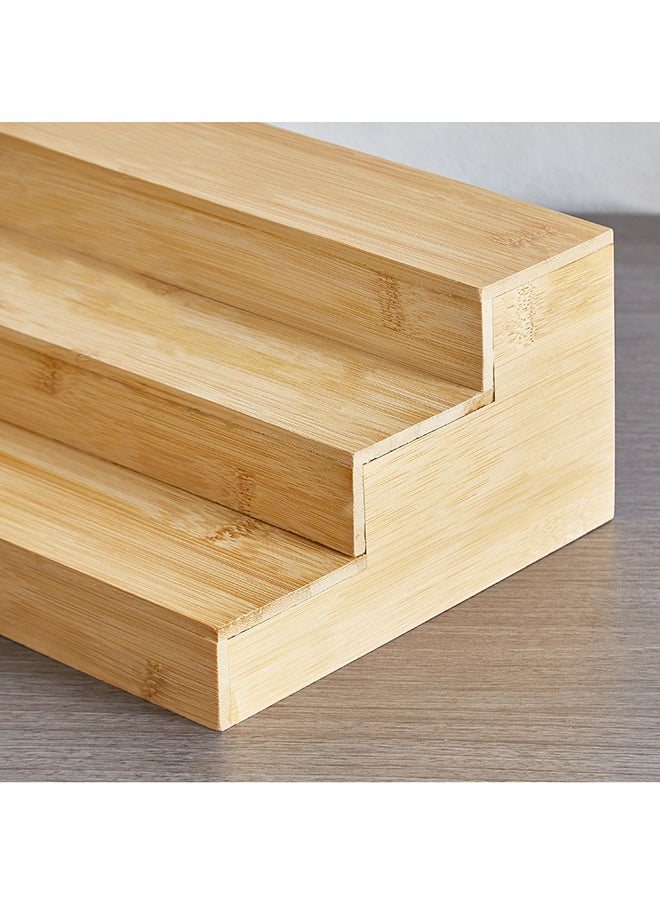 Home Box Bamboo 3-Tier Spice Rack 25.4x10.8x21.5 cm  - Image 3