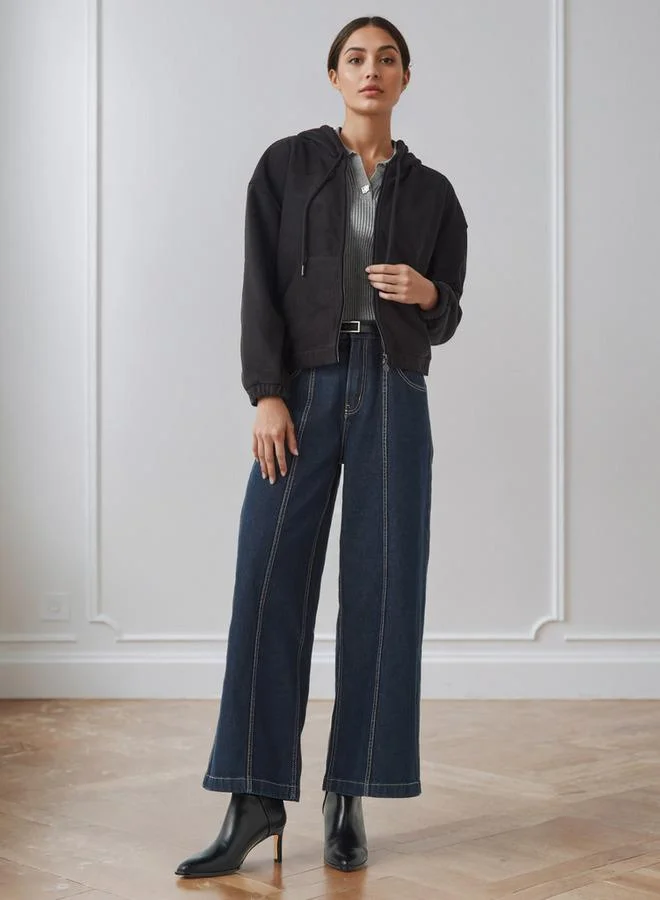 سبلاش فيڤ Polyester Fleece Jacket with Hood