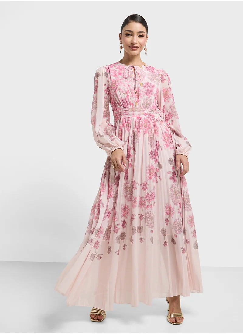 Khizana Floral Print Dress