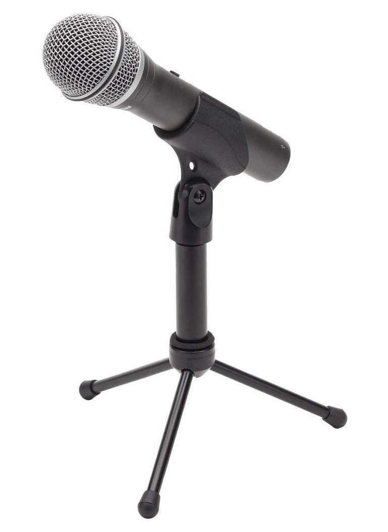 Samson - SAMSON Q2U Recording and Podcasting Pack - USB/XLR Dynamic Microphone with Accessories (Includes Mic Clip, Desktop Stand, Windscreen and Cables), 16-bit, 44.1kHz/48kHz, Silver - Image 1
