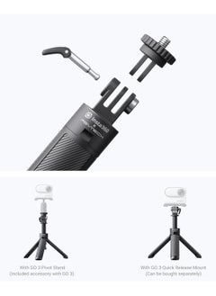 Insta360 2-In-1 Invisible Selfie Stick + Mini Tripod  - Image 4
