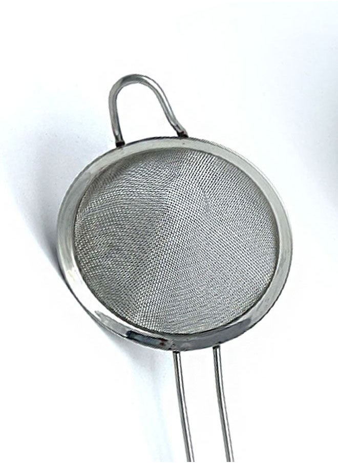 Frenchef - Frenchef Stainless Steel Tea Strainer with Long Handle Conical Mesh Strainers Sieve for Cocktail Coffee Food - Rust Proof Easy to Clean - 12Cm - Image 1