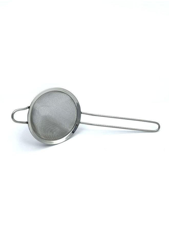 Frenchef - Frenchef Stainless Steel Tea Strainer with Long Handle Conical Mesh Strainers Sieve for Cocktail Coffee Food - Rust Proof Easy to Clean - 12Cm - Image 1
