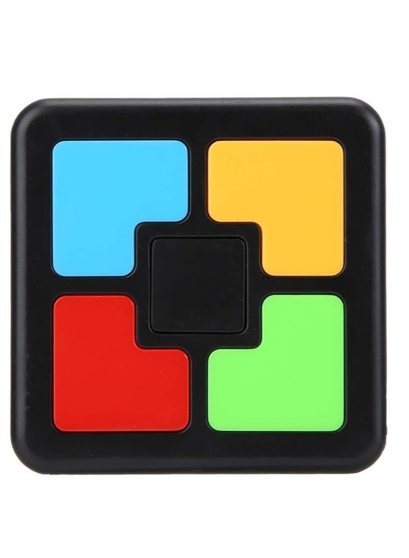 Memory Training Puzzle Toy, Game Kids Electronic Memory Game Plastic Interaction Intelligent Music Light Educational Brain Teaser Memory Game for Boys Girls Single Hand Kids Interaction Consoleearly - Image 1