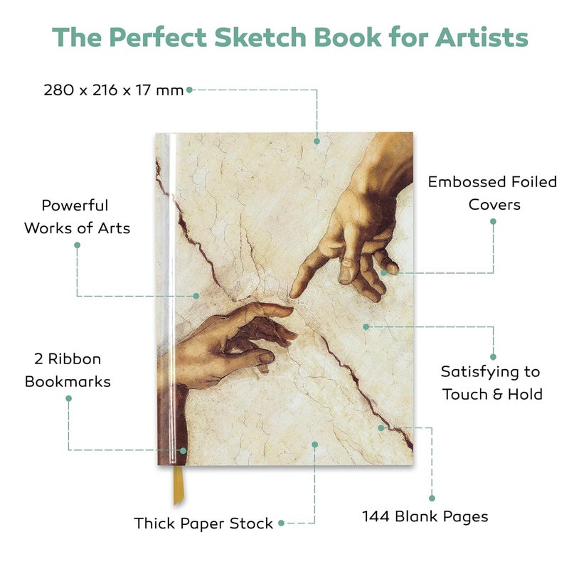 Vincent van Gogh: The Starry Night (Blank Sketch Book) - Image 3