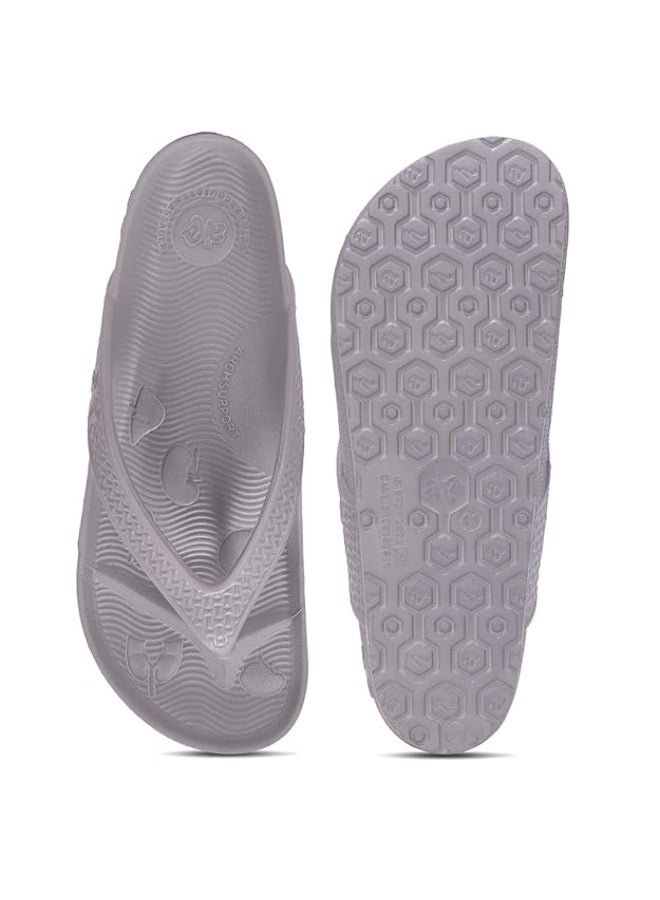 Liberty A-HA HAPPI-ME Casual Slipper For Men With EVA Sole | Durable and Lightweight | Comfortable and Soft Outsole for Everyday Wear | Stylish Footwear and Cushioned Footbed - Image 4
