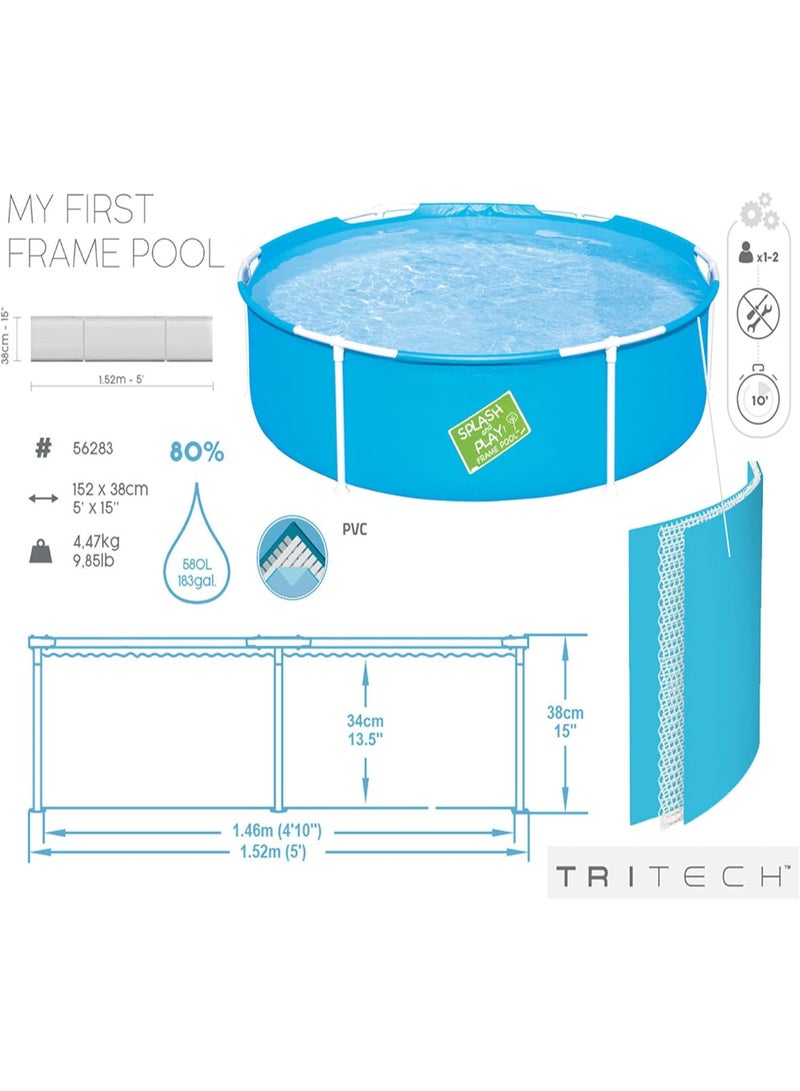Bestway My First Frame Pool 152x38cm - Image 5