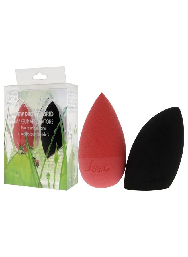 SORMÉ إسفنجات مكياج SORME للأساس | إسفنجة خلط سيليكون متعددة الاستخدامات للاستخدام الجاف والرطب لخلط الأساس السائل، البودرة، الكريم | عبوة من 2 - Image 4