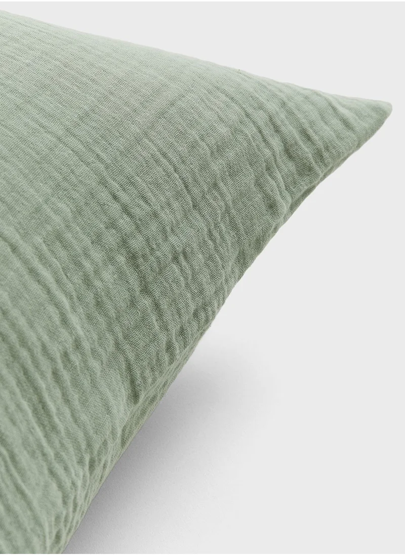 H&M Cotton Muslin Pillowcase