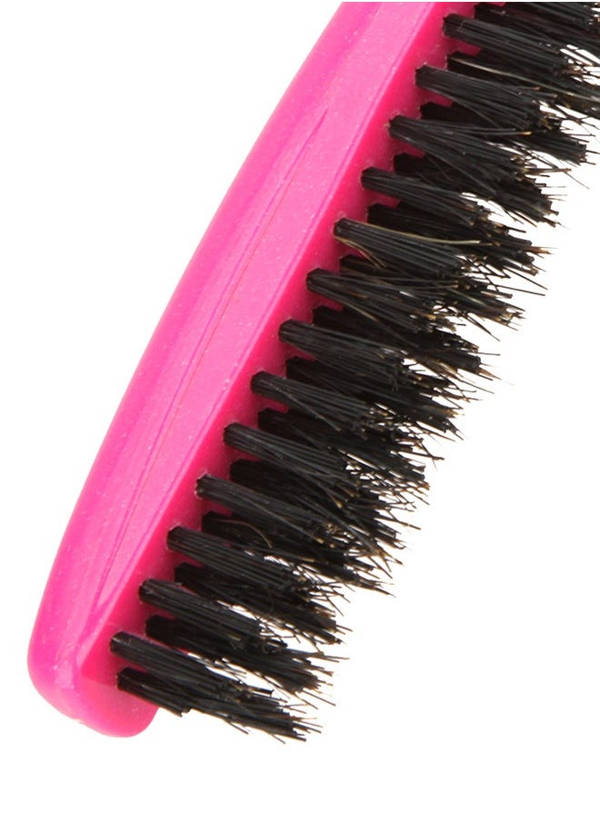 Generic - Professional Plastic Teasing Back Hair Comb Pink/Black - Image 1