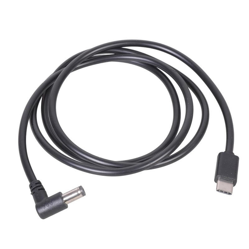 ألوان ثابته مقاومة للبهتان كابل شحن USB Type C إلى 5.5x2.5mm بزاوية 90°، وظيفة خرج 3A لمروحة LED وطابعات وأجهزة عرض مواد مختارة مضادة للتآكل خفيف الوزن ومتين في نفس الوقت يوفر على المشتري - Image 5