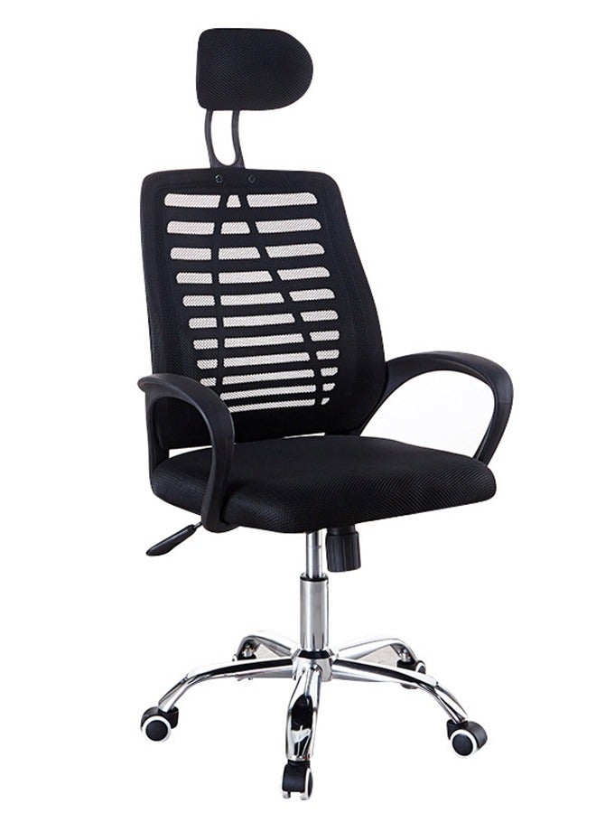 CityRiya-Long Office Chair Computer Desk Chair Mesh Chair Ergonomic Home Office Chair Gaming Chair Executive Chair Adjustable Task Chair with Armrest and Lumbar Support - Image 4
