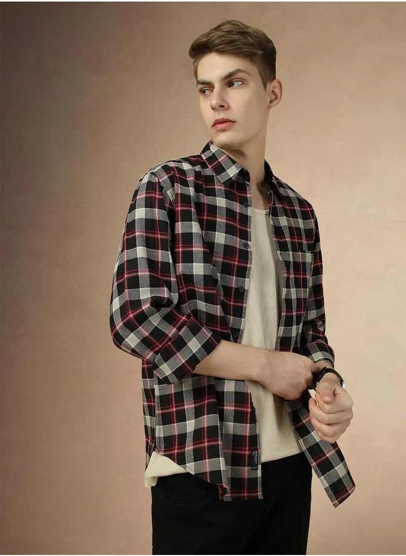 دينيس لينغو Black Shirt For Men For Men
