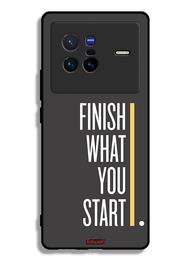 Tolwak Vivo X80 Protective Case Cover Finish What You Start - Image 2