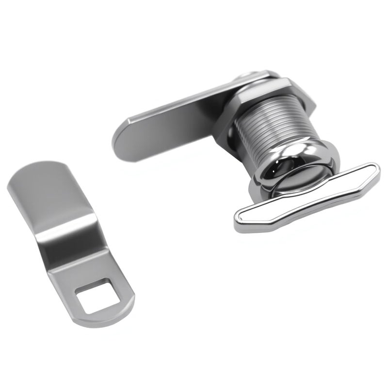 WOOCH 5/8" Thumb Operated Offset Cam Lock, RV Compartment Latch, Non-Locking Thumb Turn, for RV Compartment Camper Storage Door (2 Pack) - Image 2